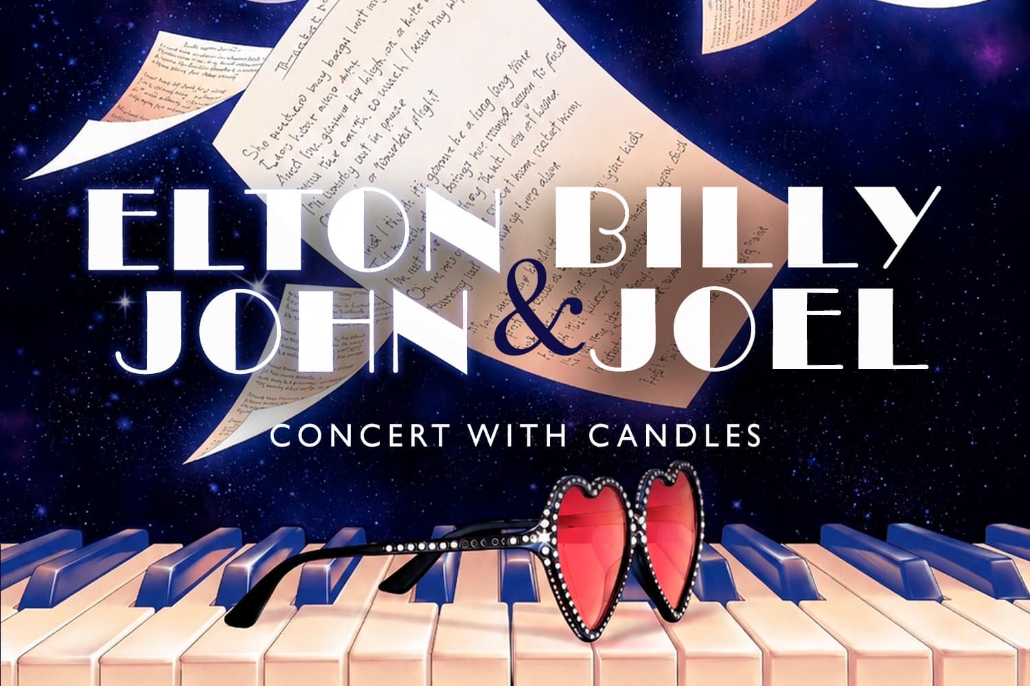 Elton John & Billy Joel Tribute. קונצרט לאור נרות